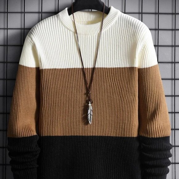 Multicolor Mens Sweater - Picture 1 of 6